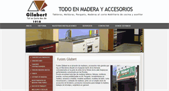 Desktop Screenshot of fustesgilabertsa.com